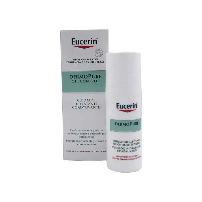 Эуцерин крем для проблемной. Эуцерин для проблемной кожи спф 50. eucerin dermo pure крем. eucerin dermo pure adjunctive soothing cream. eucerin oil control 50.