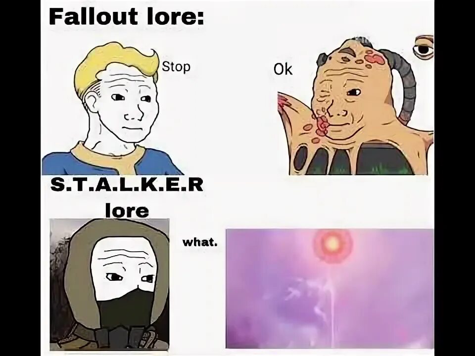 Lore v. Fallout Lore. Lore Lore.