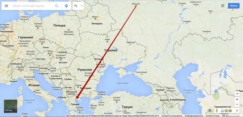 Сколько от москвы до турции