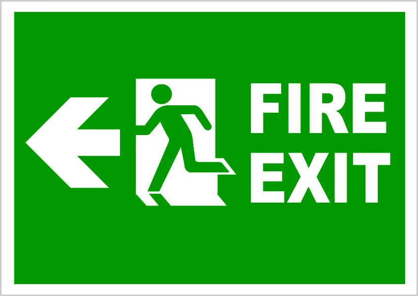 Fire exit. Exit sign. Fire exit sign. Метро Москвы exit sign.