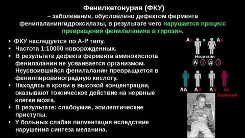 Фенилкетонурия мутация