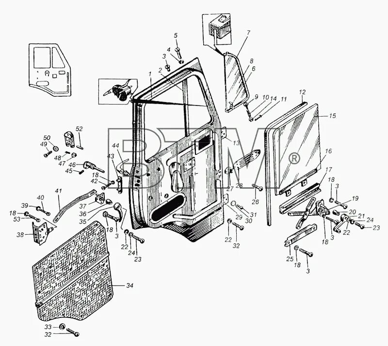 Купить дверь маз. Дверь кабины МАЗ 5551 механизм подъема стекла. Стекло двери МАЗ 5440. Дверь кабины МАЗ 5440. Замок двери МАЗ 5551.