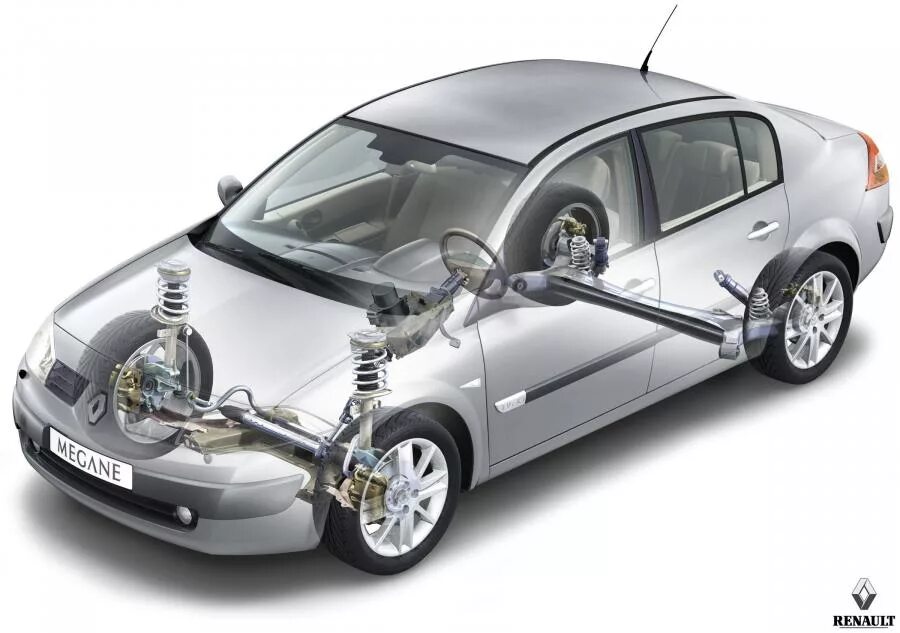 430006882R Renault ось задняя балка renault megane 4 rs спорт 4control бу купить