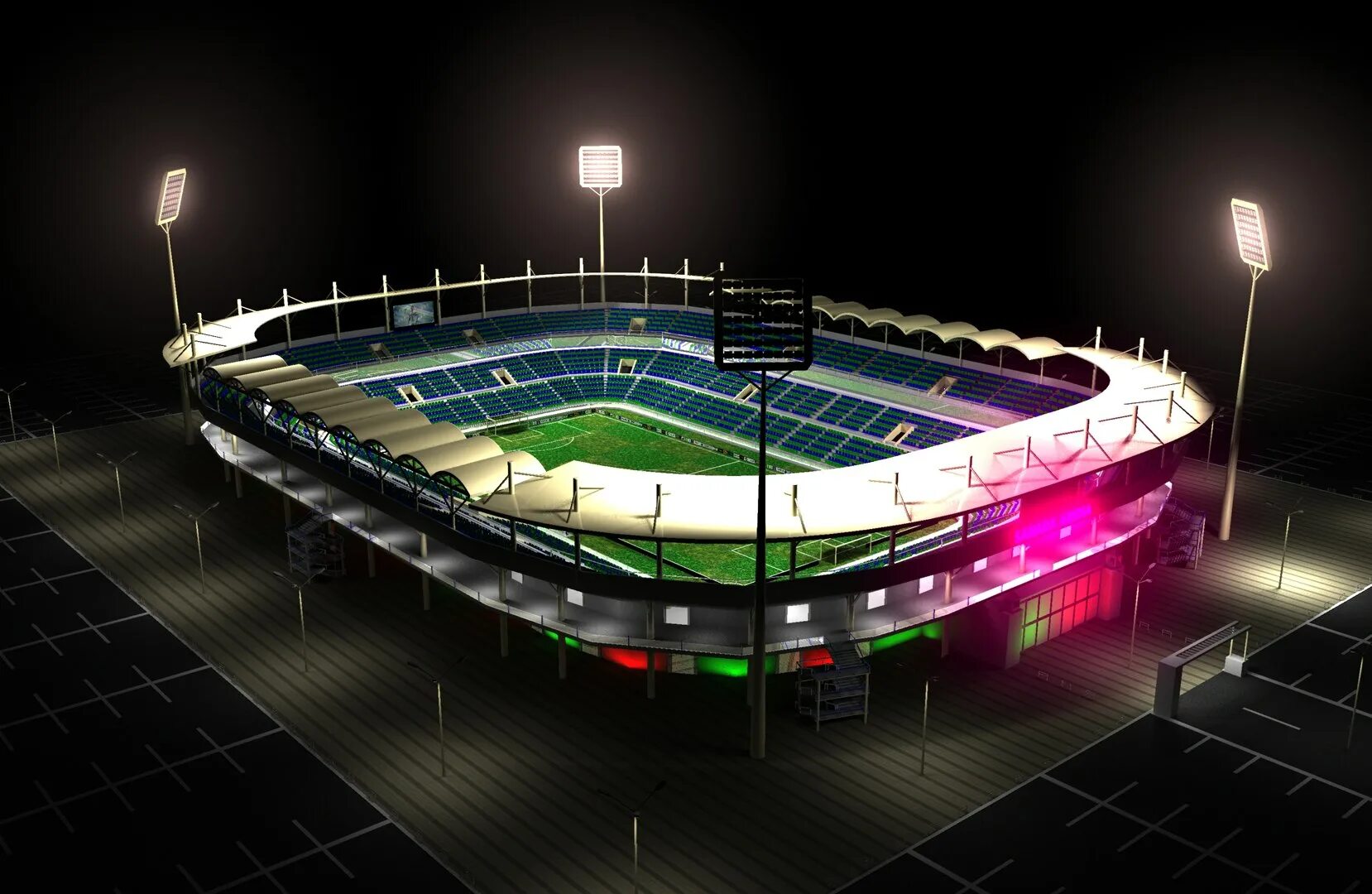 Стадион 3d. Bunyodkor Stadium 3d model. Макет стадиона. Футбольный стадион 3d модель. Стадион на 8000 мест.