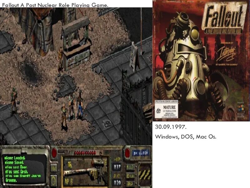 Fallout a post nuclear role playing game. Fallout: a post nuclear role playing game (1997/rus/eng) [repack]. fallout a post nuclear role playing game art. видео игра fallout (1997).