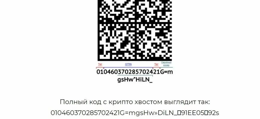 Код маркировки без кода проверки. Код маркировки без кода проверки