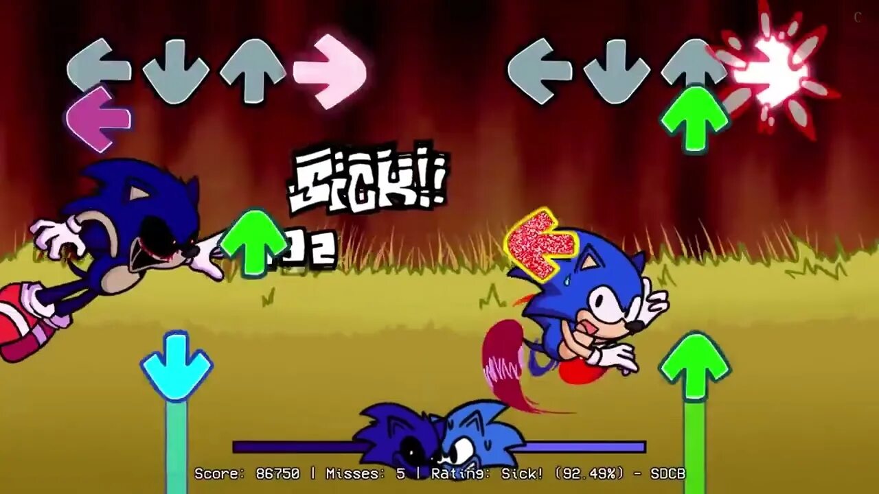 Sonic exe chase