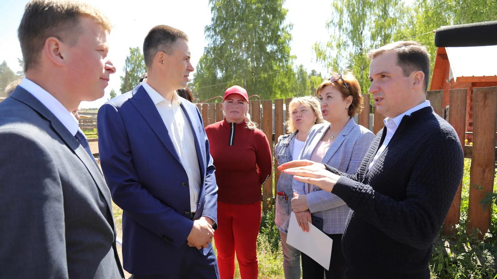 Визит губернатора Цыбульского в район. Глава Вельского района. Приезд в район