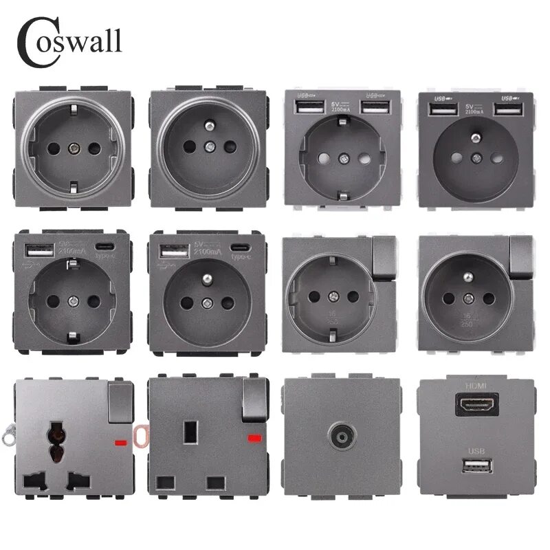 Розетка Type c. Модульная розетка USB C на Type.