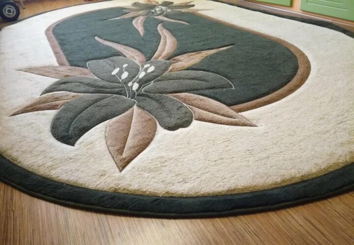 палас 47_p1098c2. ковры бельгийские вискоза. ковер 80х150 мокко. ковры. ковер с цветами.