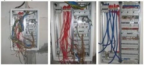 Работа в распределительных шкафах