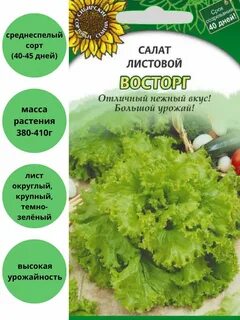 Семена листьев салата