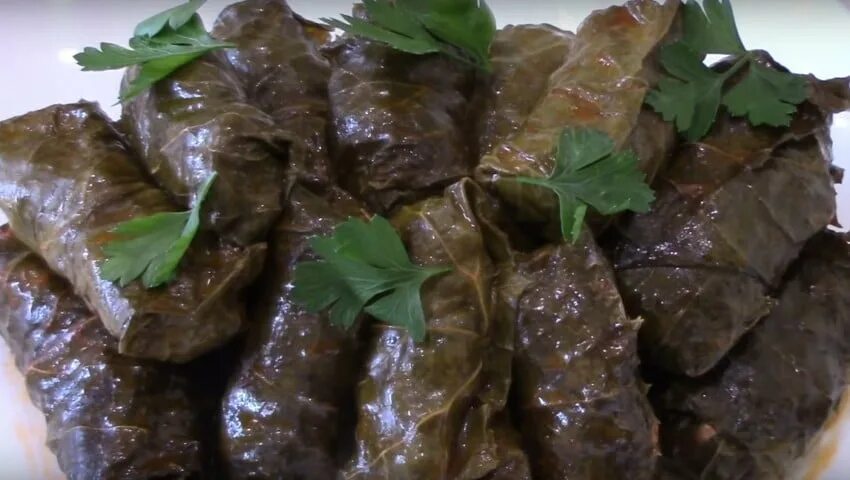Как приготовить замороженную долму на сковороде