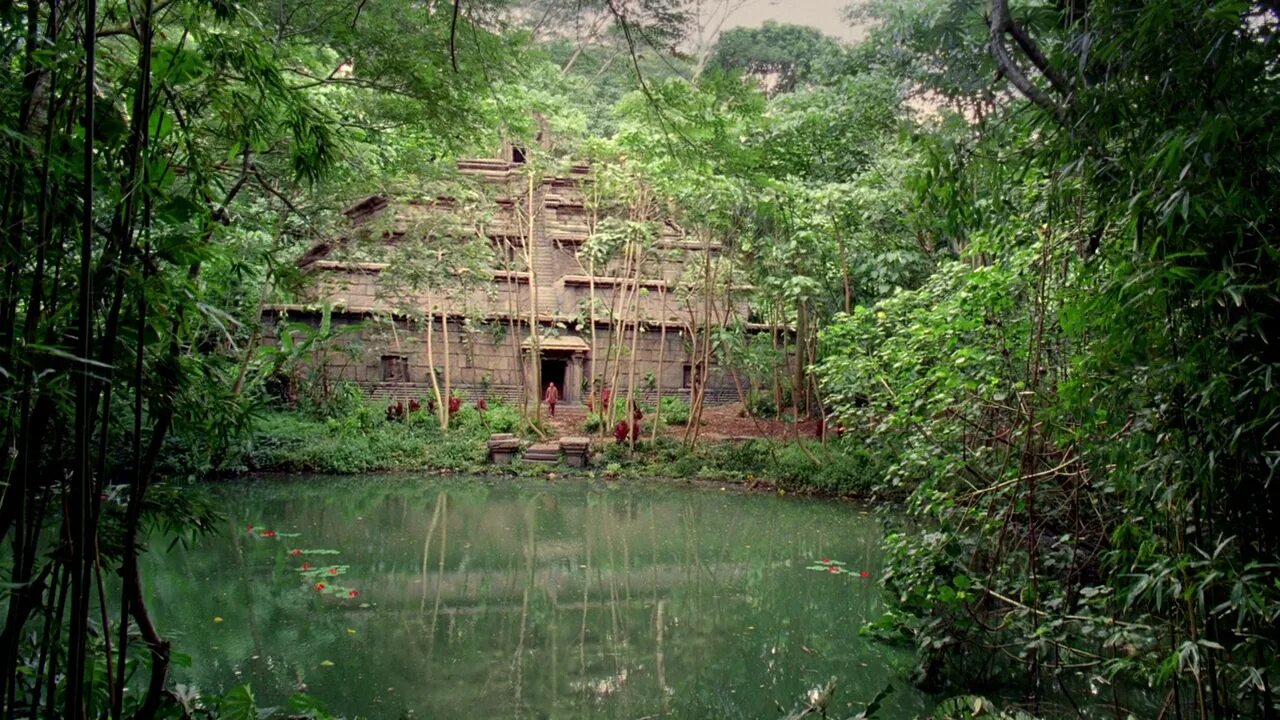 Lost temple. Остаться в живых пейзажи. Остаться в живых храм.