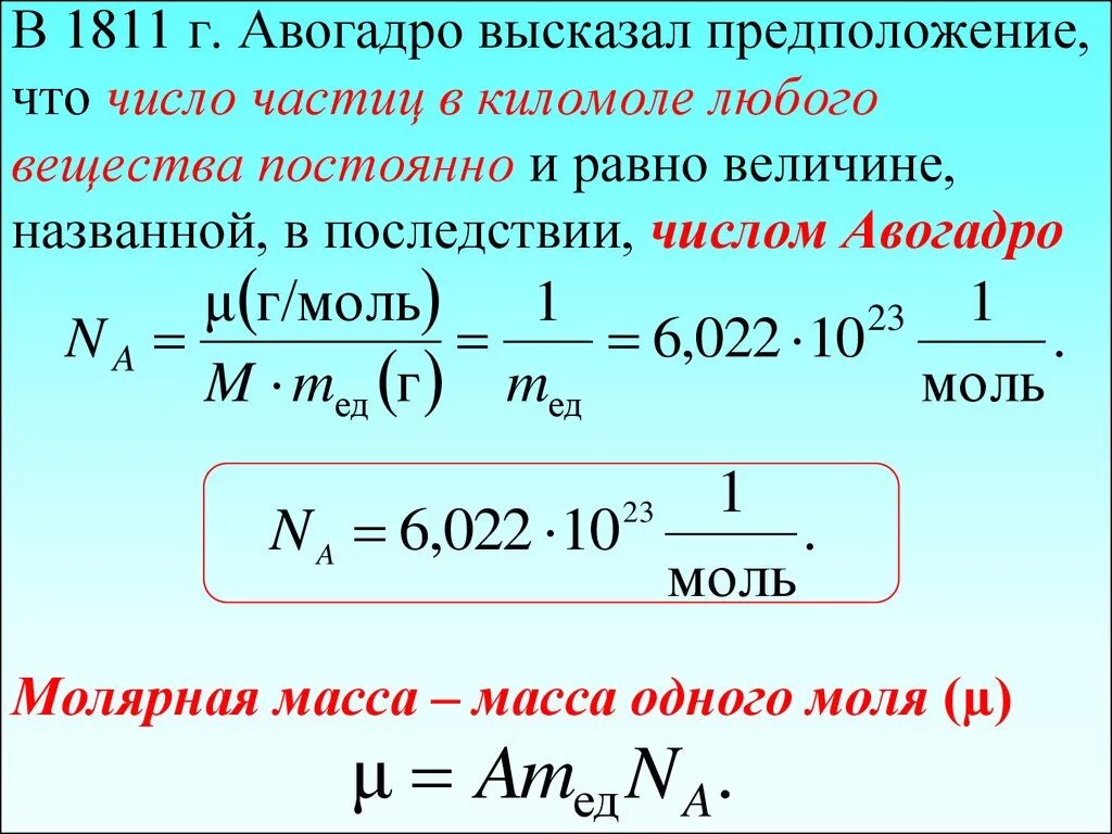 Водород молярная масса г моль в химии. Формула нахождения числа Авогадро. Число Авогадро единицы измерения. Формулы по нахождению количества вещества с числом Авогадро. Число Авогадро формула физика.