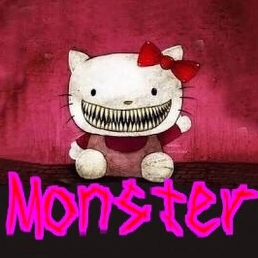 Злая hello kitty. Хеллоу китти злая. хелло китти зло. hello kitty злая.