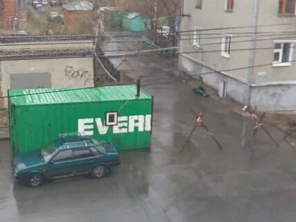 А 4 на крыше