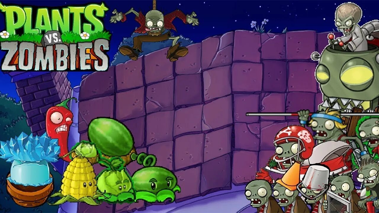 Plants vs zombies прохождение