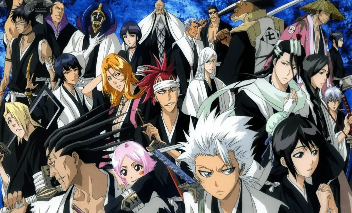 Блич капитаны готей 13. Канаме тоусен банкай. Ямамото генрюсай арт. Аниме блич эспада. Эспада блич.