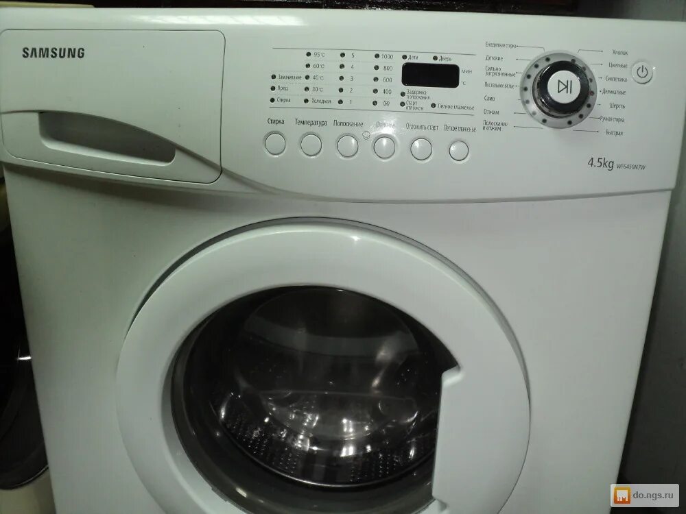 Продаётся стиральная машина Samsung WF6450S7W в нормальном состоянии, б/у. Цена 