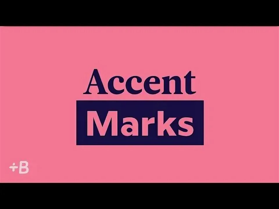 Marks n m. Accent mark. loan words. accent marks logo.