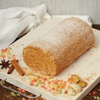 Классический бисквитный рулет