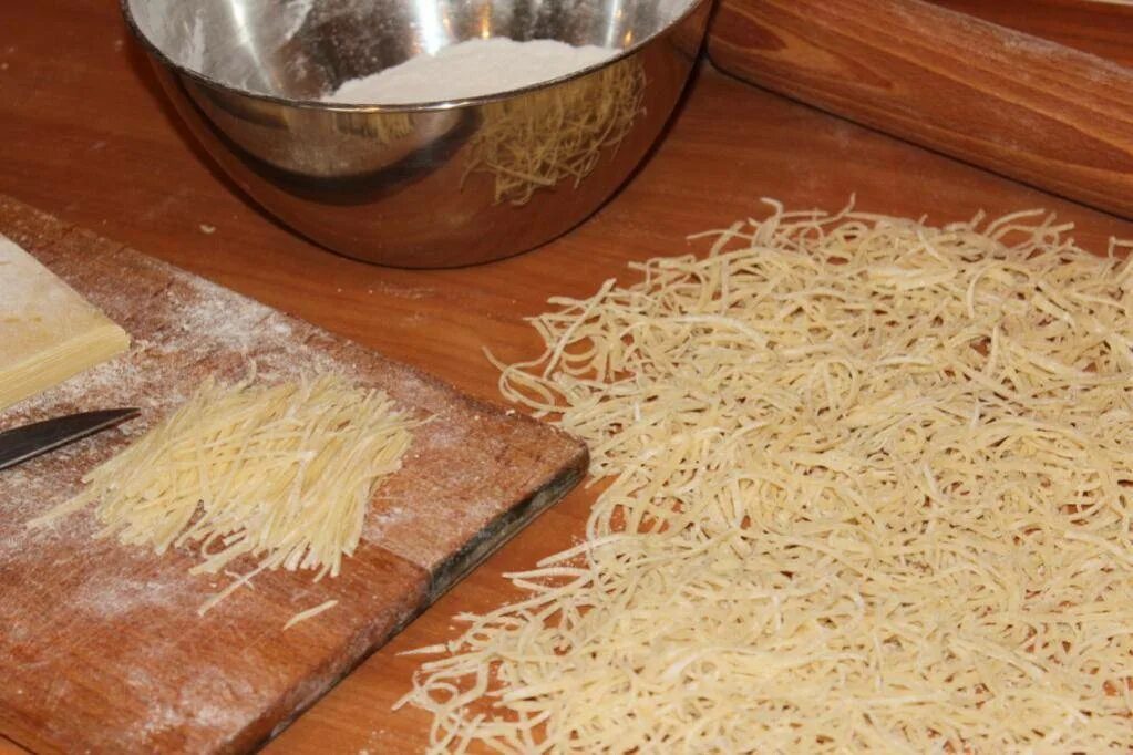 Лапша для супа своими руками eCookie.ru