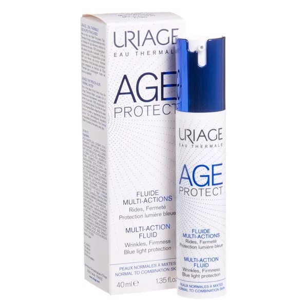 Uriage age protect multi action. Крем age урьяж. uriage age protect fluide. uriage age lift эмульсия против морщин, 40 мл.