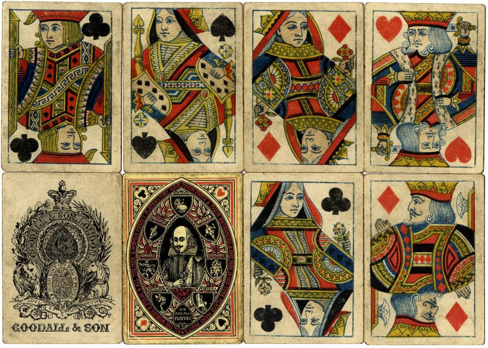 Игральные карты" playing Cards Готика". Колода карт 19 века. Старинная английская колода игральные карты. Старые игровые карты.