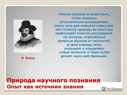 Четыре типа идолов по ф бэкону
