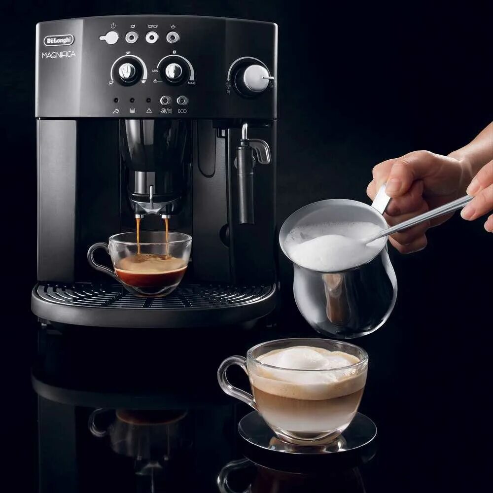 Как сделать кофе без кофемашины. Delonghi esam 4000. кофемашина delonghi esam 4000. кофемашина delonghi esam 4000.b magnifica. delonghi esam 4000b.