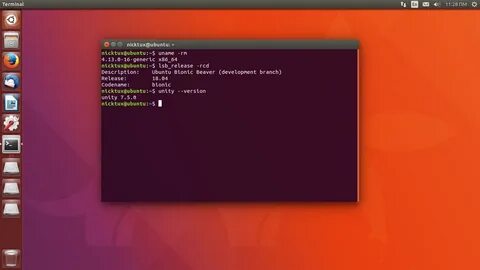Interface ubuntu