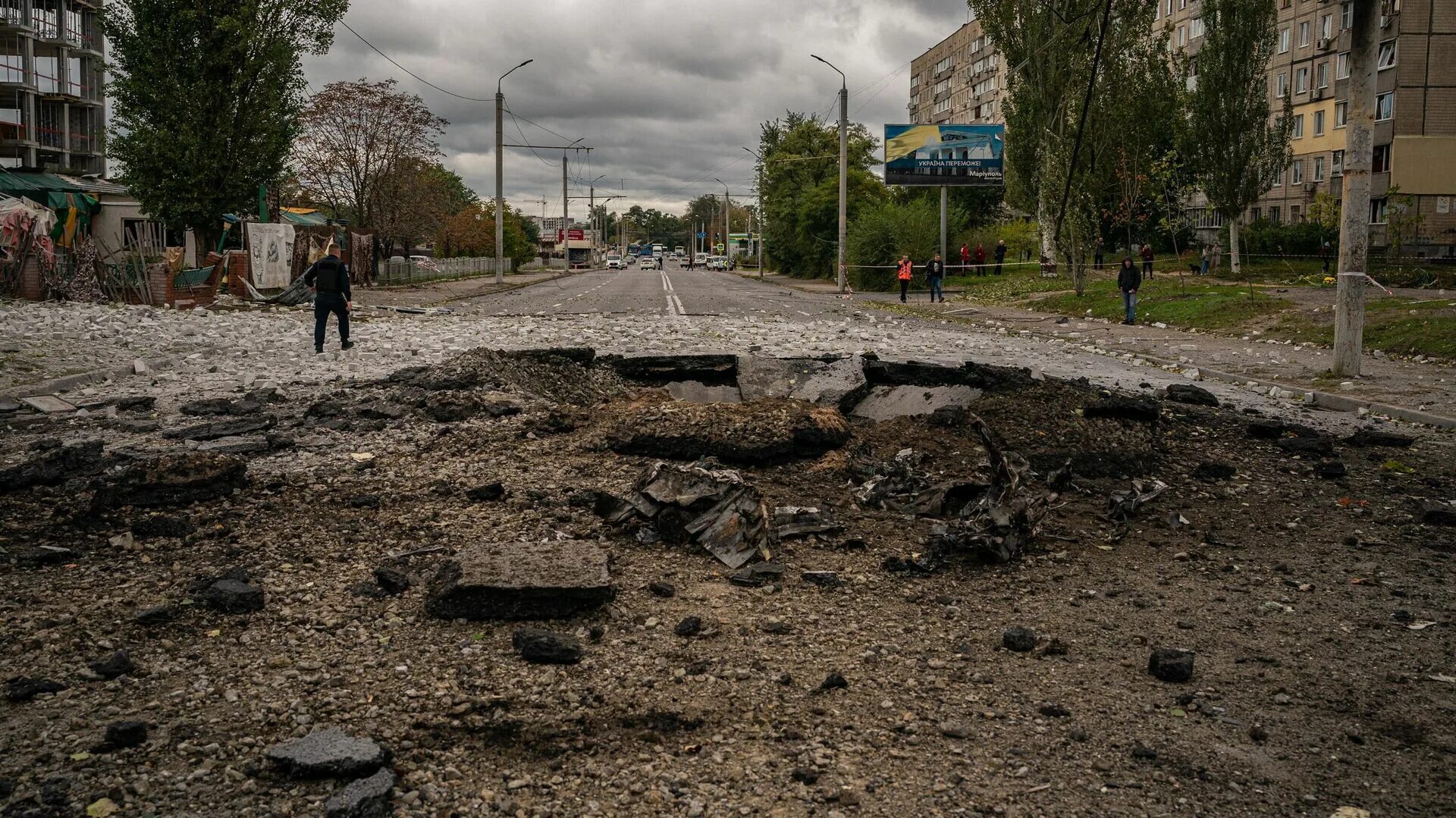 Разрушенные города Украины. Разрушения в Черкассах. Обстрел кривого рога