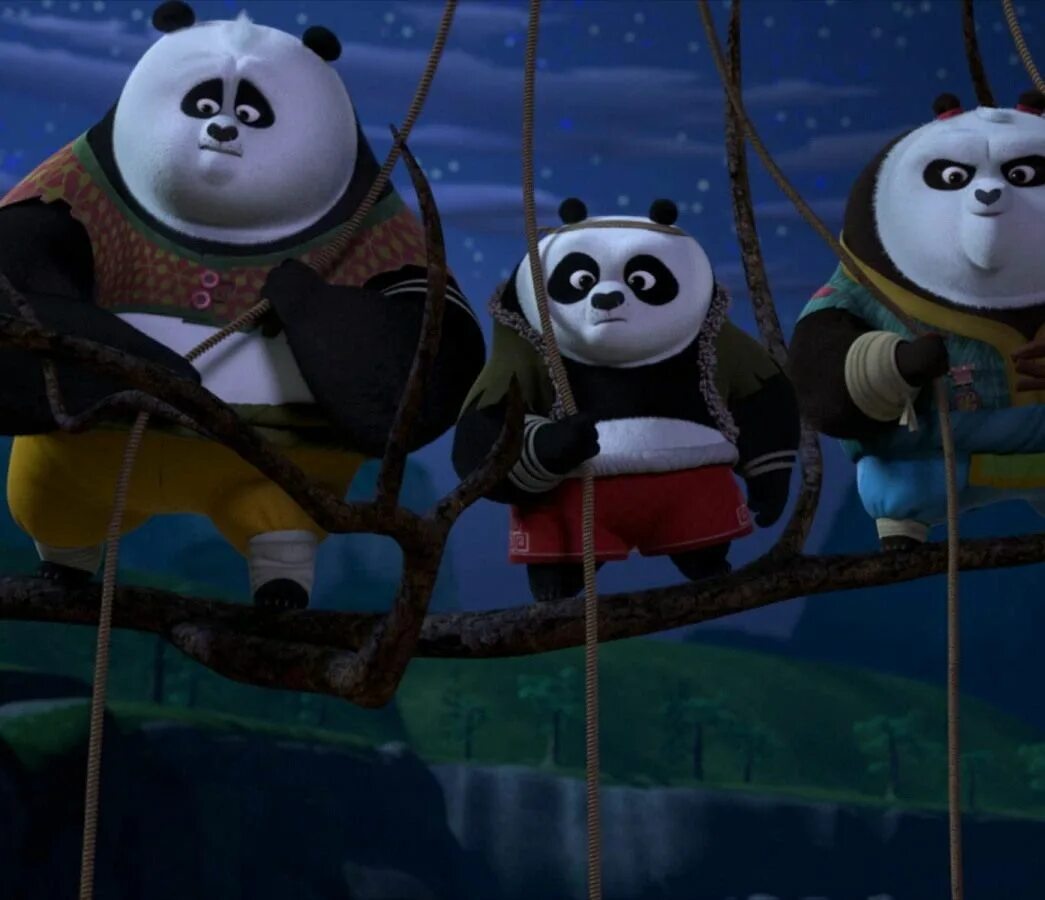 Кунфу панда четыре. Кунг-фу Панда лапки судьбы.