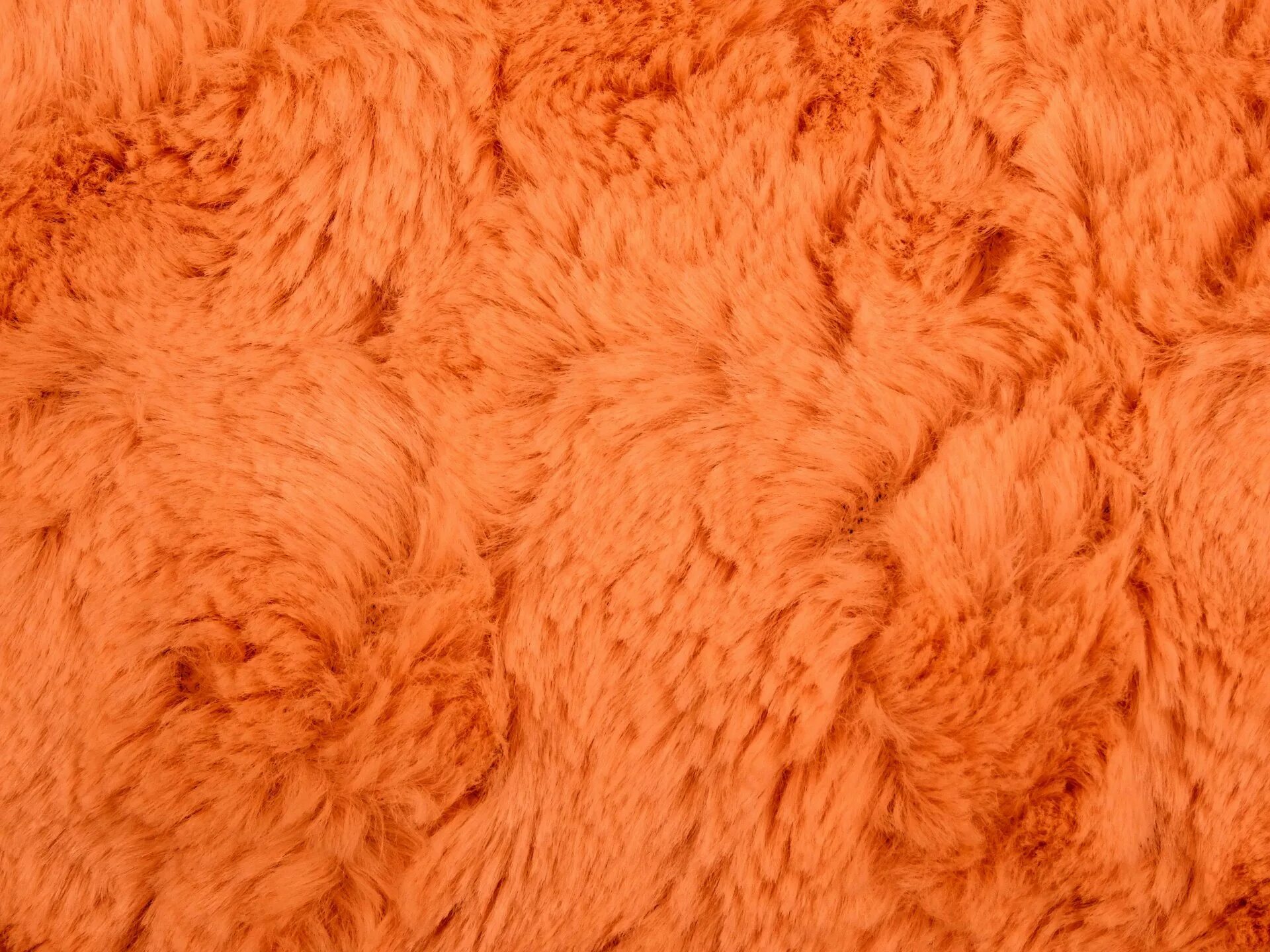 Розовый мех. Пушистая ткань. Оранжевая шерсть. Мягкая ворсистая ткань. Фотошоп шерсть