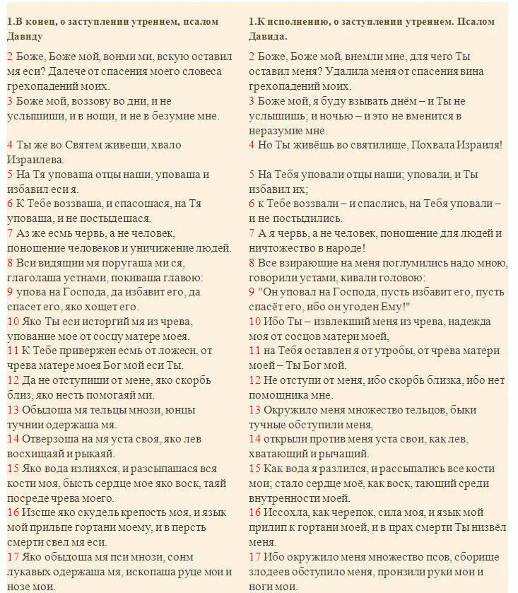 Псалом 25 на русском читать. Псалом 21. 21 Псалом Давида. Псалтырь 21. 21 Псалом текст.