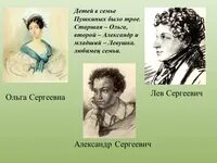 Друзья семьи пушкина