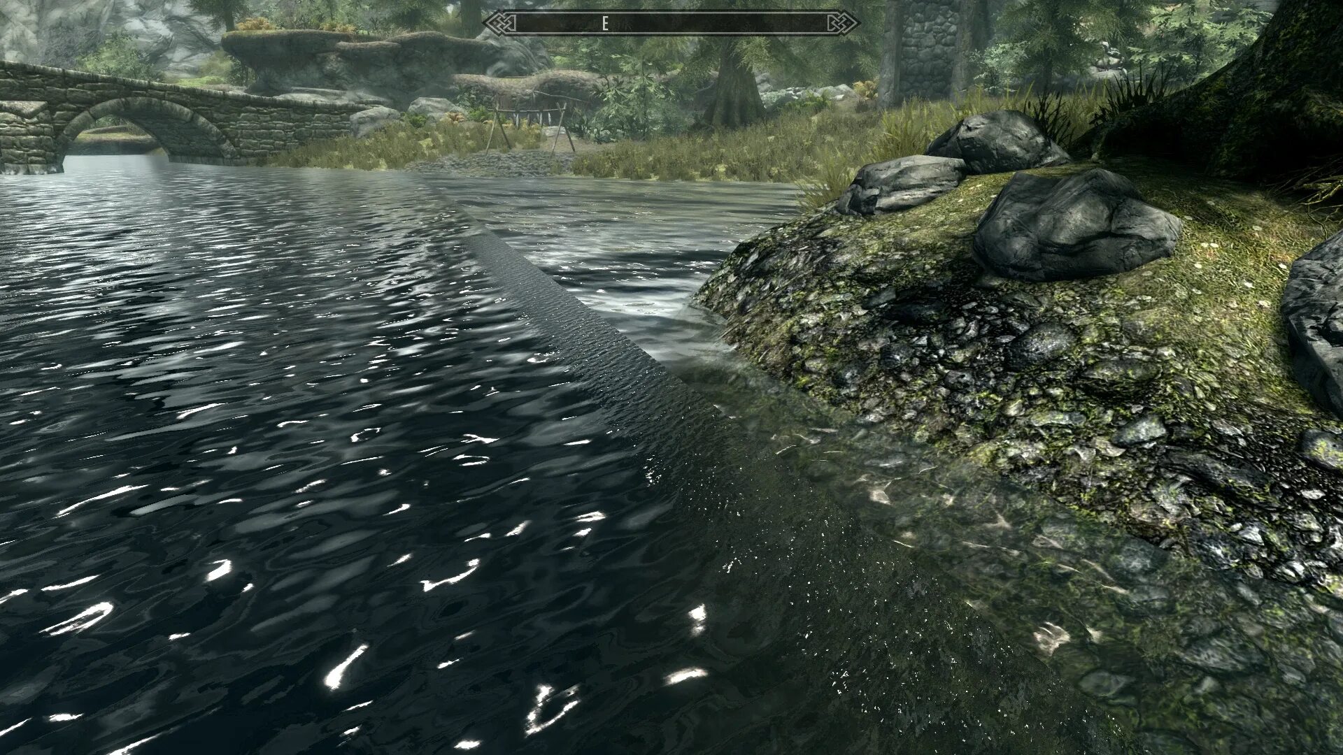 Skyrim mod fix. Skyrim water. водоемы в скайриме. зеленая тень скайрим. skyrim стандартная вода.