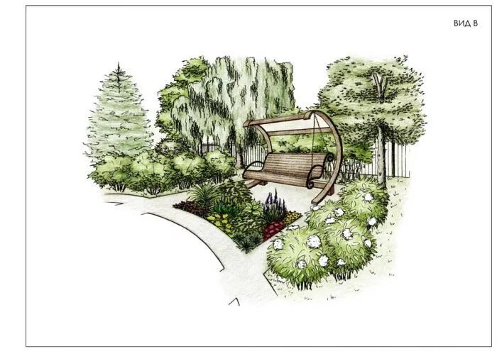3 ошибки в создании ландшафтного проекта участка Floor plant Landscape architecture, Landscape architecture drawing, Landscape de