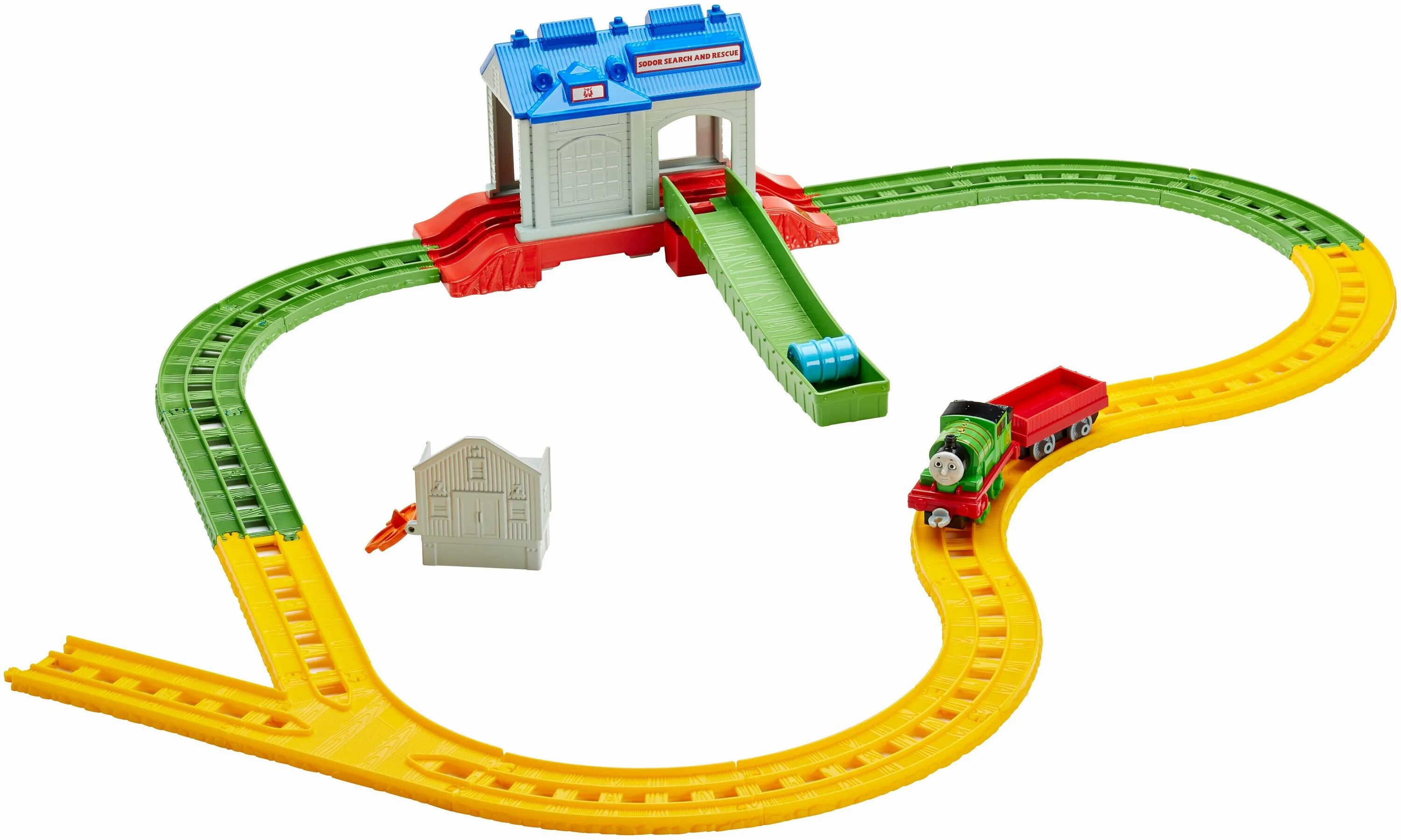 Как собрать железную дорогу. Thomas and friends железная дорога.