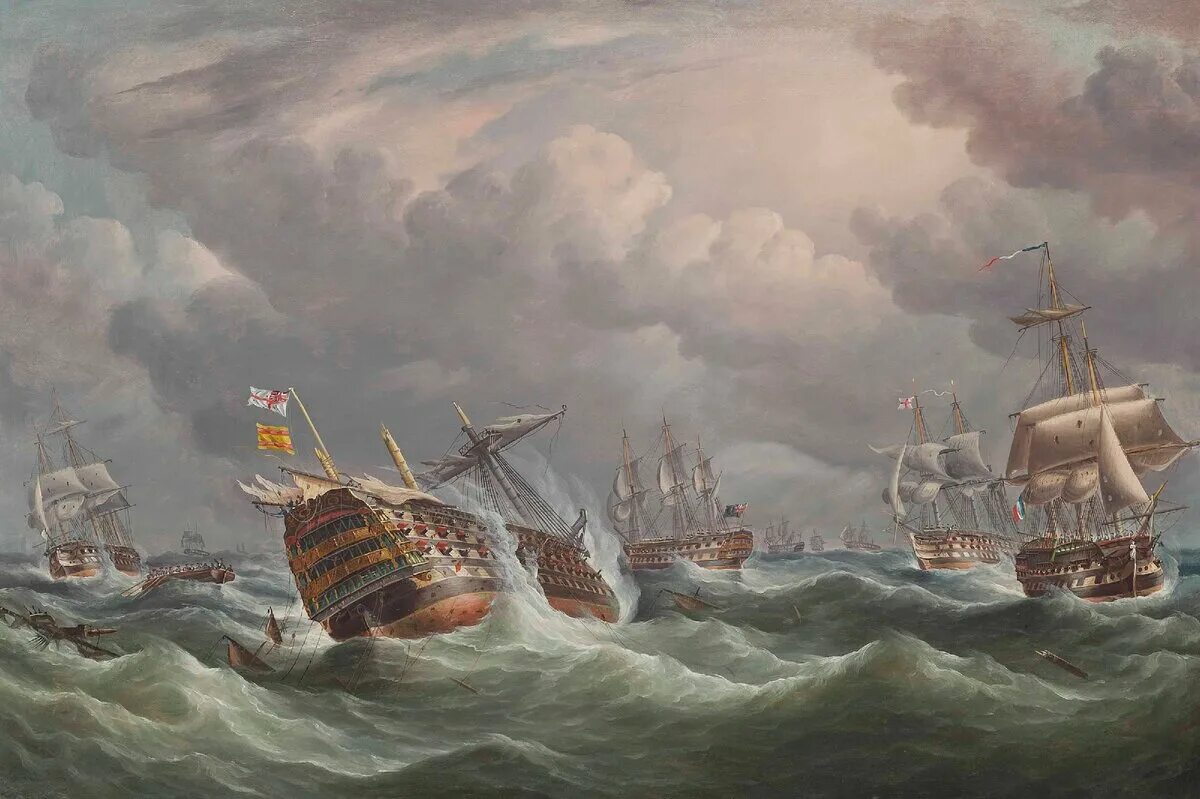 Битва у трафальгара победа. Трафальгарская битва 1805. трафальгарская битва сантисима тринидад. трафальгарское сражение 1805 нельсон. 1805 год мыс трафальгар.