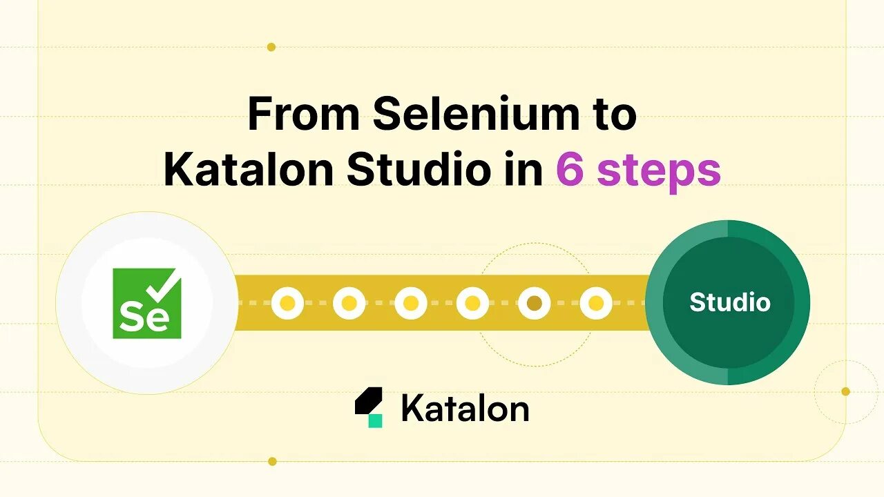 Import selenium. Katalon Studio.