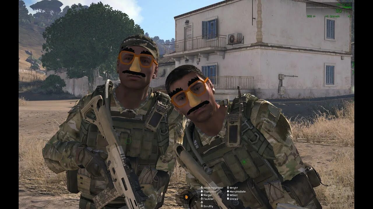 Playing arma 3