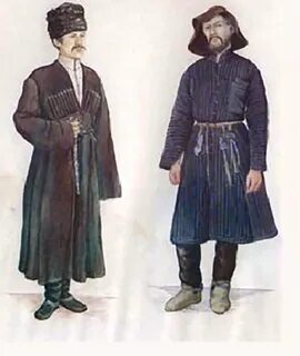 Верхняя одежда у народов кавказа