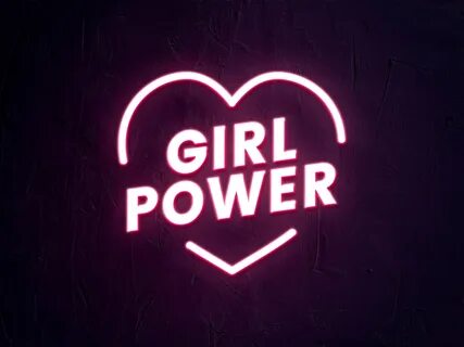 Neon power logo