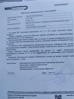 Заключение мр