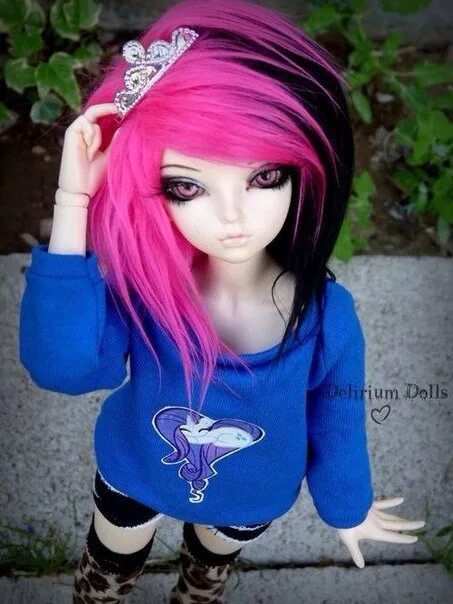 Кукла пуллип эмо. Кукла блайз эмо. Bjd куклы эмо. Куклы эмо. Бжд куклы неформалы.