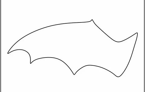 DataLife Engine Версия для печати Крылья летучей мыши рисунок трафарет для вырез