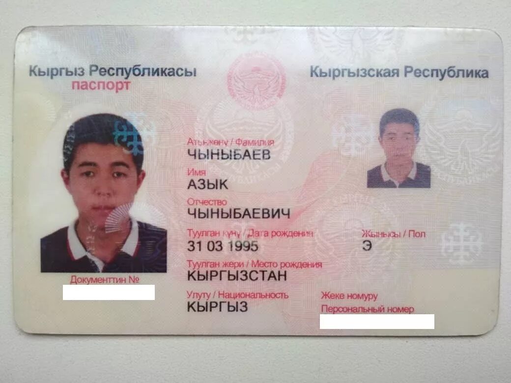Киргизы какие документы