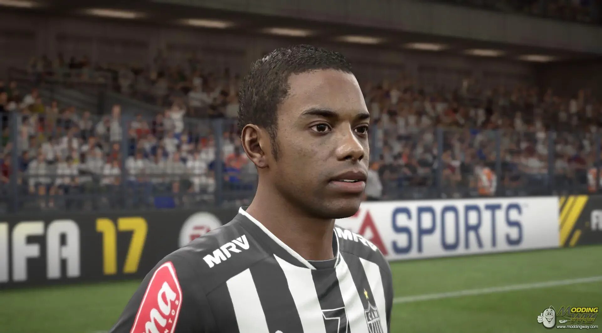 Сделал fifa. Robinho FIFA. Robinho face. FIFA 17 MODDINGWAY. Робиньо в ФИФА 15.